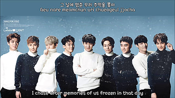EXO - On the Snow (ë°ìêµ­) (eng sub + romanization + hangul) [] Korean Ver. - YouTube HD wallpaper